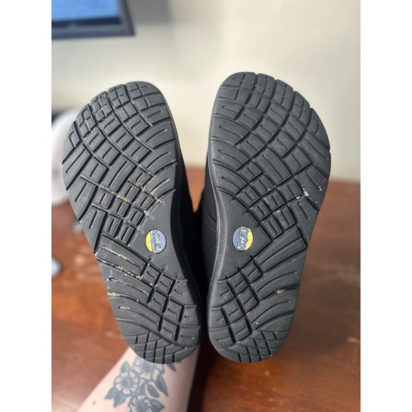 Lems Canvas Chukka Shoe Womens 8.5 Black Low Drop Barefoot Wide Toe Box Vegan - Picture 7 of 7